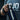 muñequeras azul levantamiento crossfit dojo