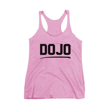 Musculosa de Mujer Dojo Rosada con Negro