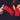 correas de levantamiento rojas algodon dojo