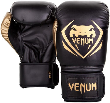 Guantes Boxeo Venum Contender - Negro/Dorado