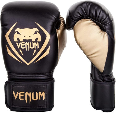 Guantes Boxeo Venum Contender - Negro/Dorado