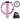 Cuerda De Saltar dojo elite rosa metal aluminio rápida saltos dobles