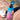 botella de agua multicolo degrade dojo