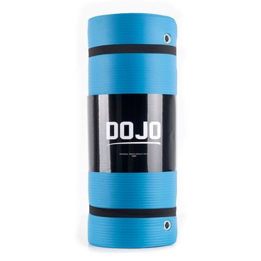 colchoneta azul dojo 15 mm nbr yoga pilates