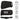 cinturon para gimnasio dojo negro velcro