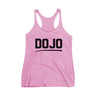Musculosa de Mujer Dojo Rosada con Negro