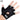 Guantes negros de musculacion marca dojo uruguay gimnasio maquinas fierros calidad