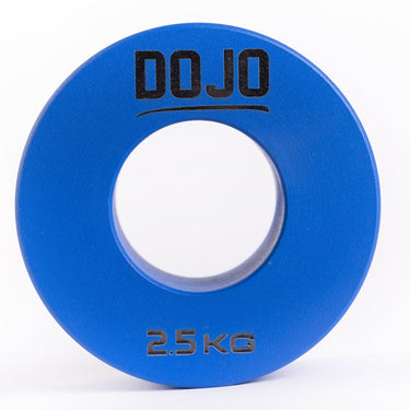 Disco fraccionado azul 2.5kg crossfir levantamiento hierro dojo