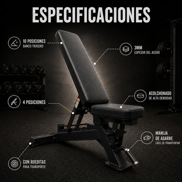 Banco Inclinado Elite