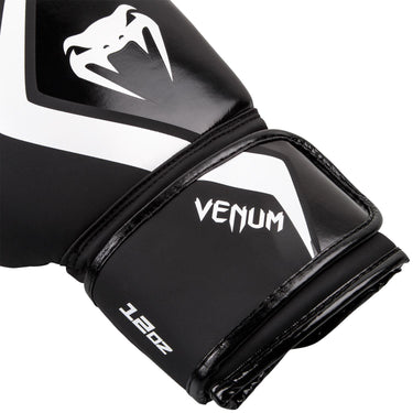 Guantes Boxeo Venum Contender 2.0 - Negro/Gris-Blanco