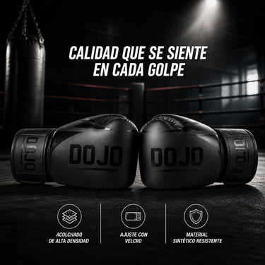 guantes de boxeo y Muay Thai kick boxing dojo

