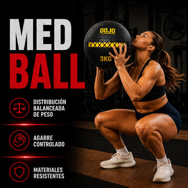 medicine ball dojo 9 kilos crossfit wallball balòn medicinal especificaciones