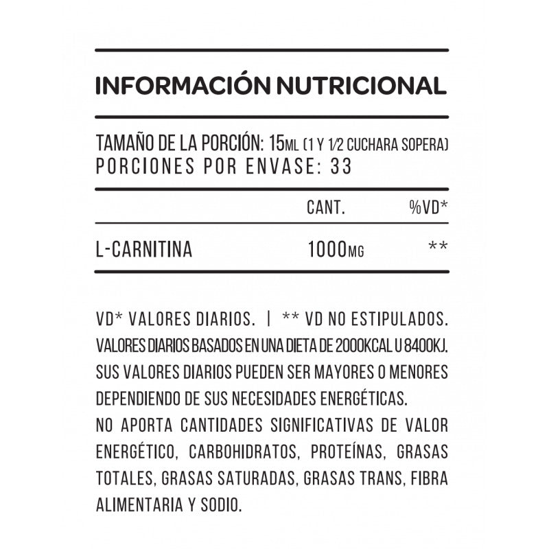L-carnitina Líquida 1000mg Star Nutrition
