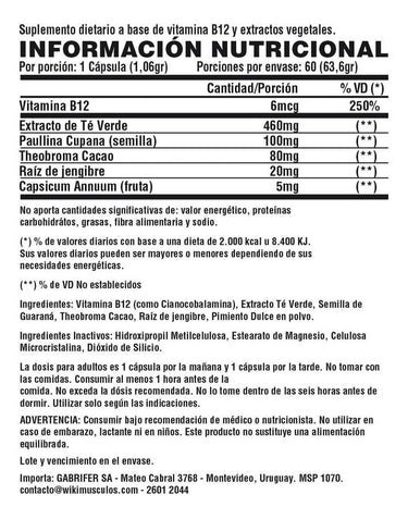 Lipo 6 Black Quemador